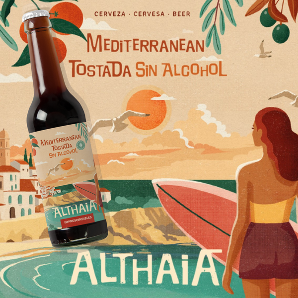Nueva Cerveza Tostada Sin Alcohol y Sin Gluten de Althaia