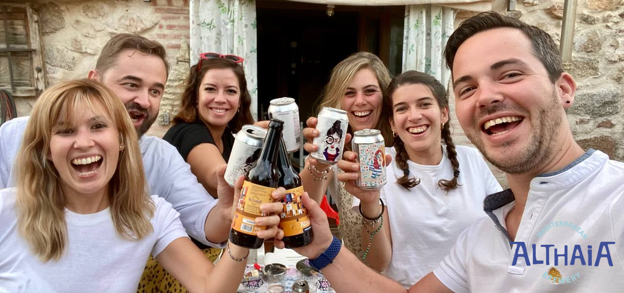Catas de cerveza online con Althaia