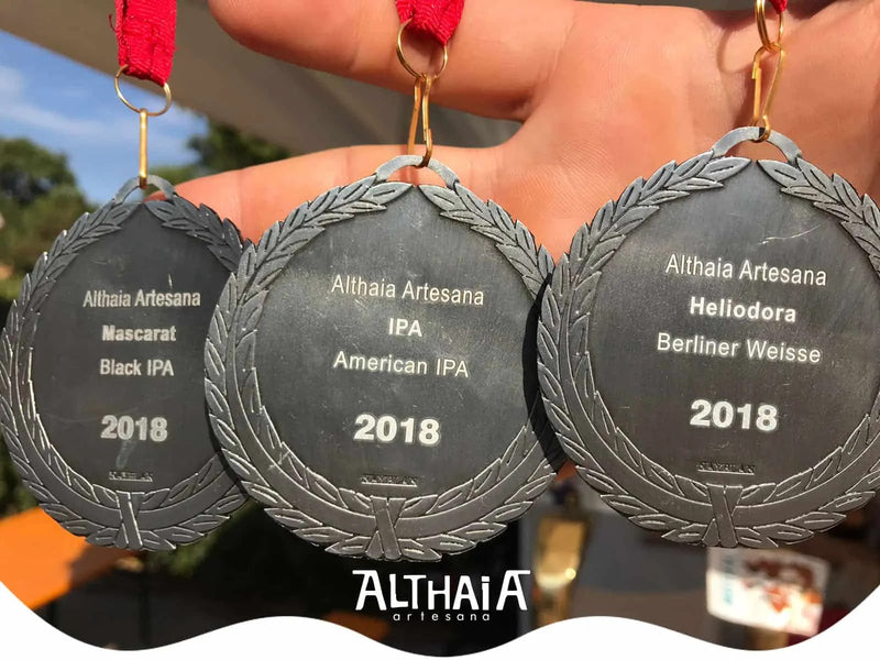 Althaia Artesana gana 3 medallas en el IV Campeonato Nacional de Cervezas
