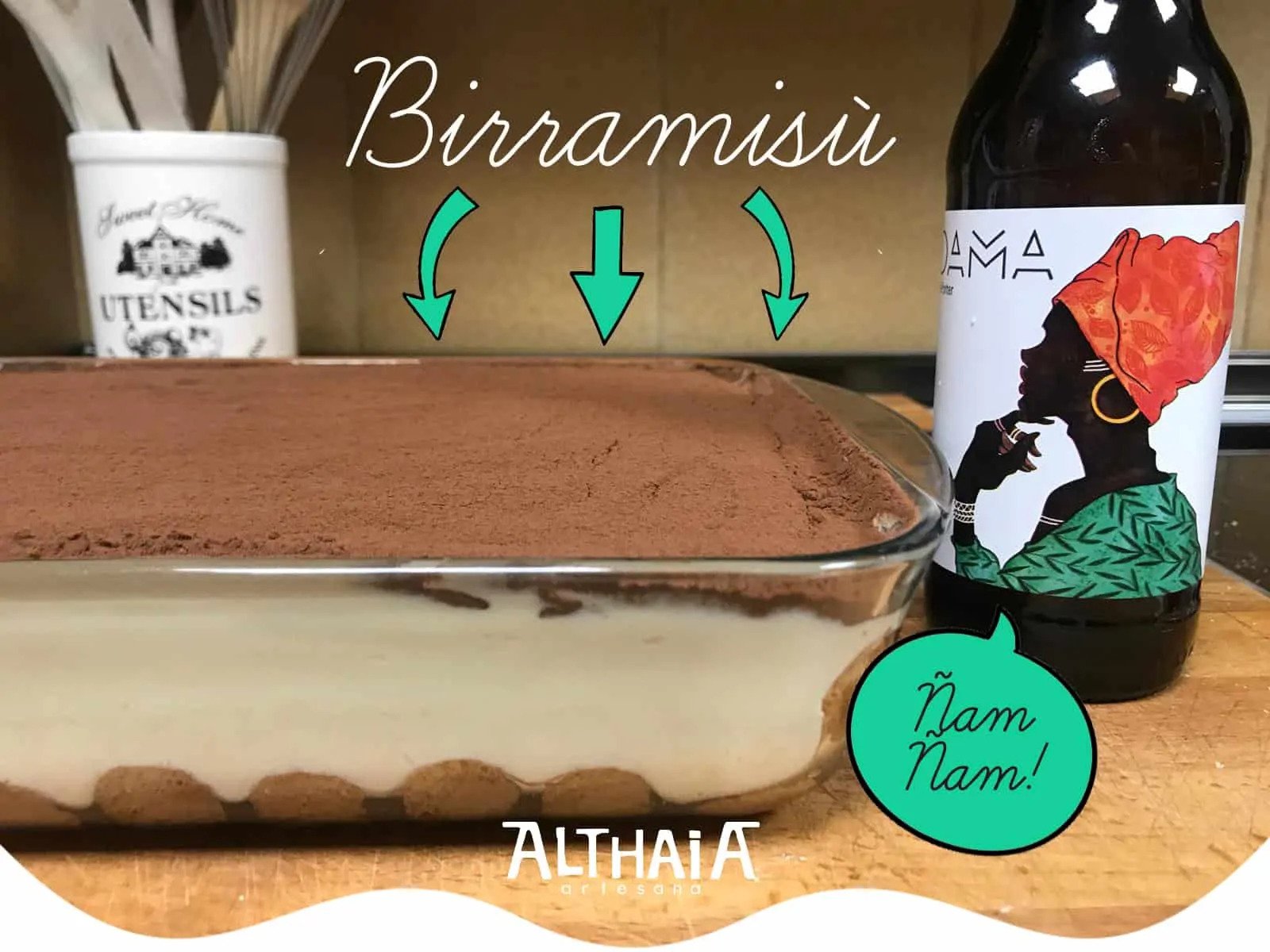 Birramisú, el tiramisú con auténtico sabor a SIDAMA