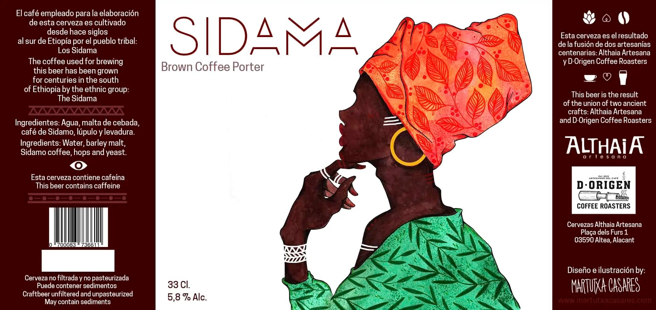 SIDAMA, la primera cerveza artesana con café de Althaia