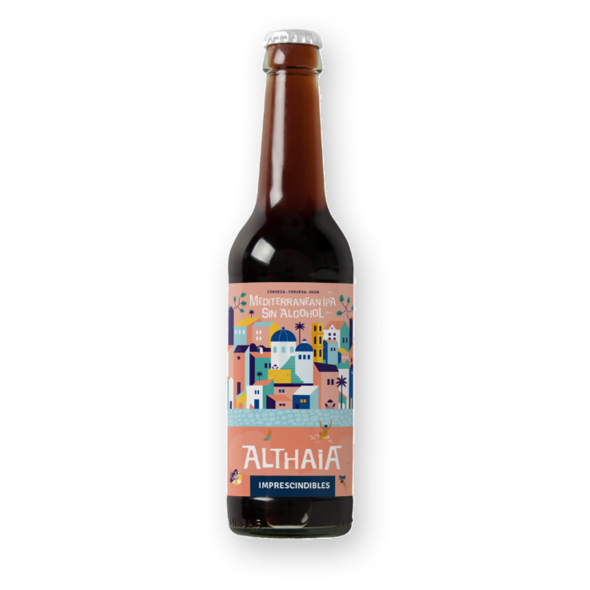 Mediterranean IPA Sin Alcohol Botella 33cl