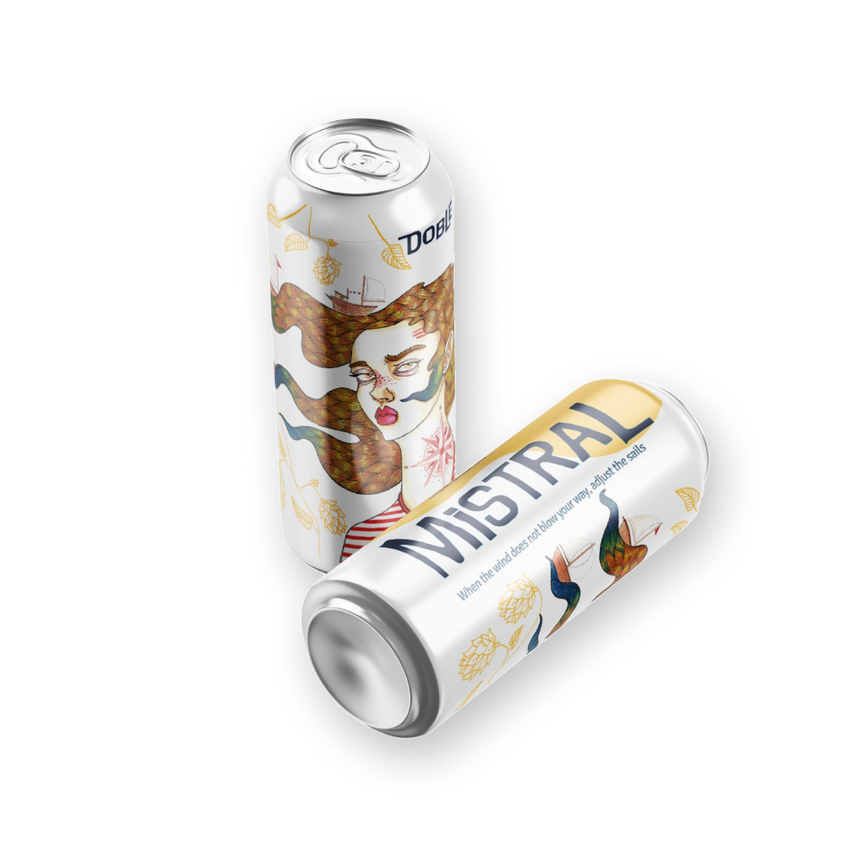 Mistral (Doble IPA) Lata 44cl