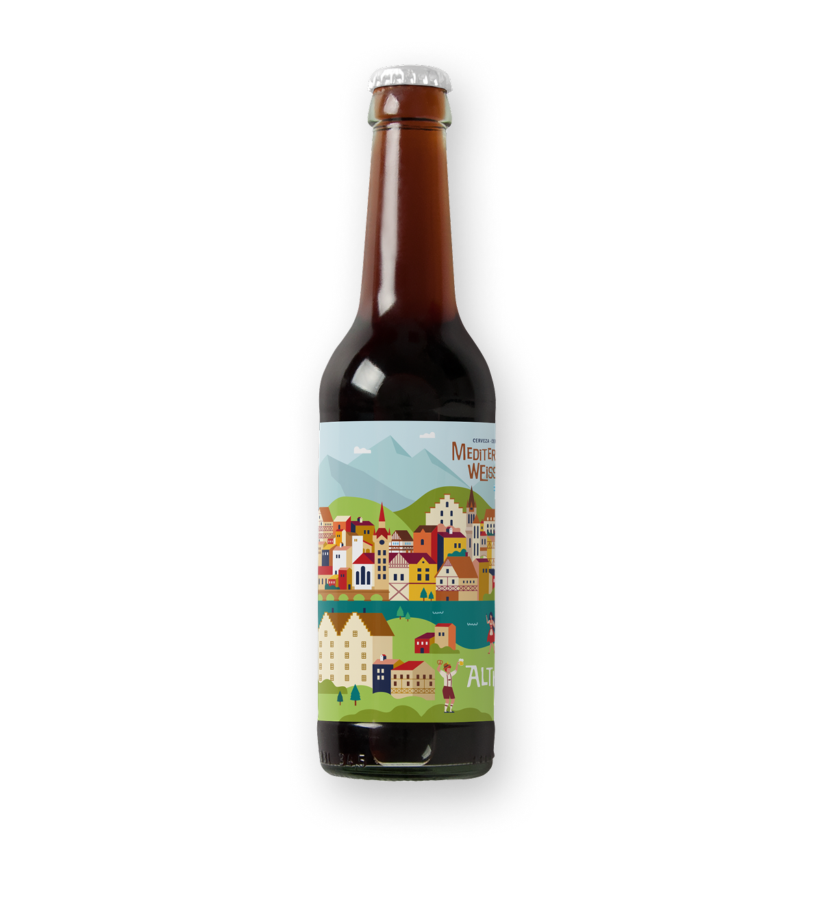 Mediterranean Weissbier Botella 33cl
